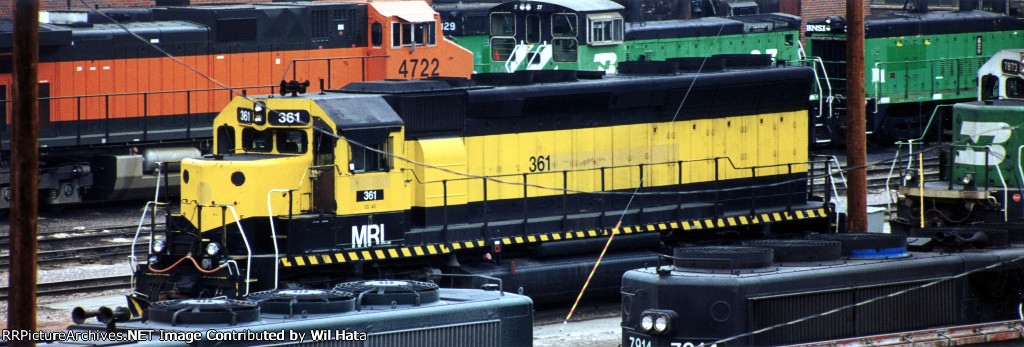 Montana Rail Link SD45 361